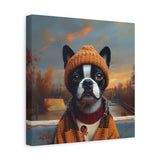 Lola the Skater Tramp – Boston Terrier Wall Art for Dreamers, Dog Lovers & X Games Hopefuls