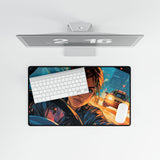 Mystery Chase Desk Mat – Noir-Inspired Desk Decor for Readers and Thrill Seekers