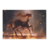 Enchanted Stream Centaur Rug – Fantasy Area Rug for Bookish Spaces